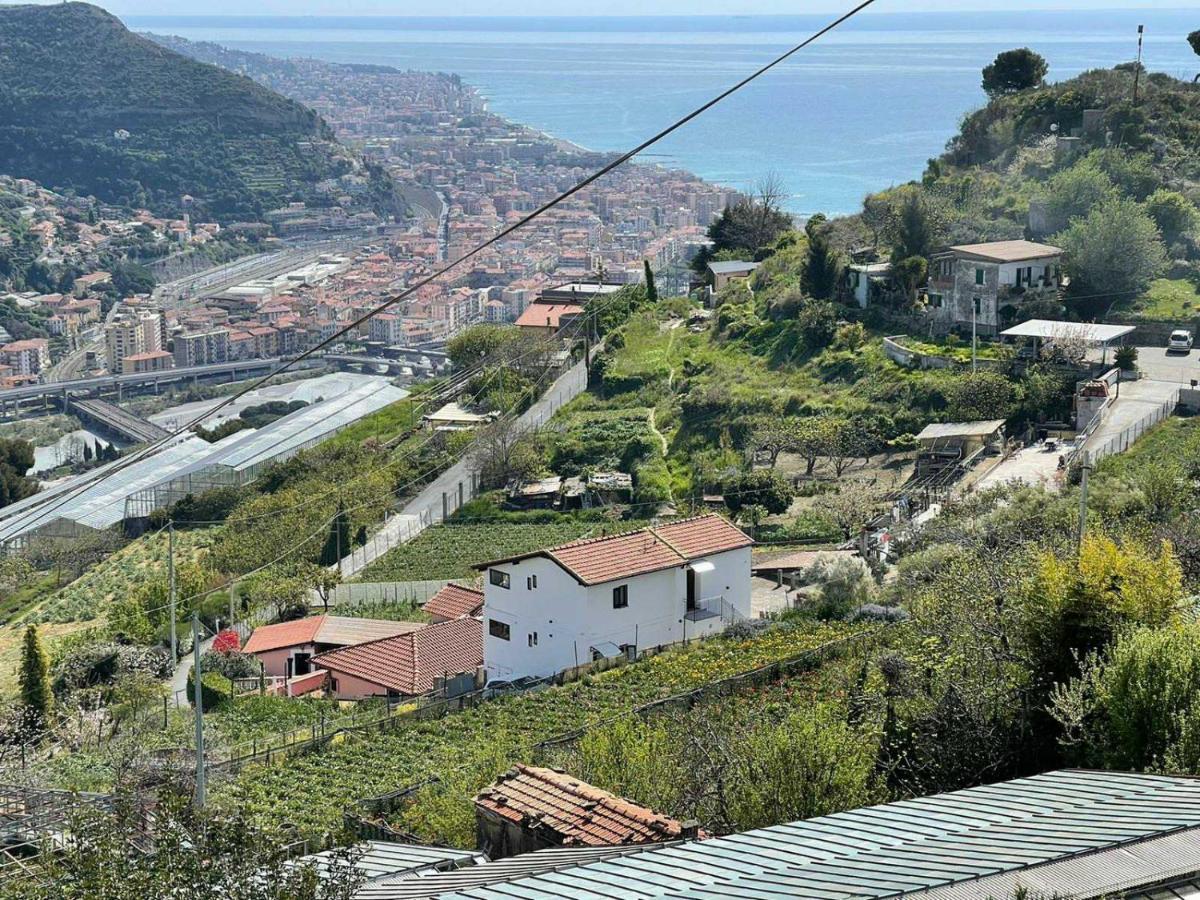 Casa Peidaigo Immersa Nel Verde,Vista Mare E Monti Вентимилья Экстерьер фото